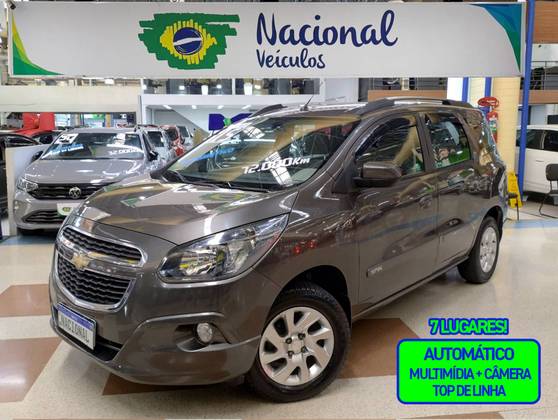 CHEVROLET SPIN 1.8 LTZ 8V FLEX 4P AUTOMÁTICO CHEVROLET SPIN 1.8 LTZ 8V FLEX 4P AUTOMÁTICO